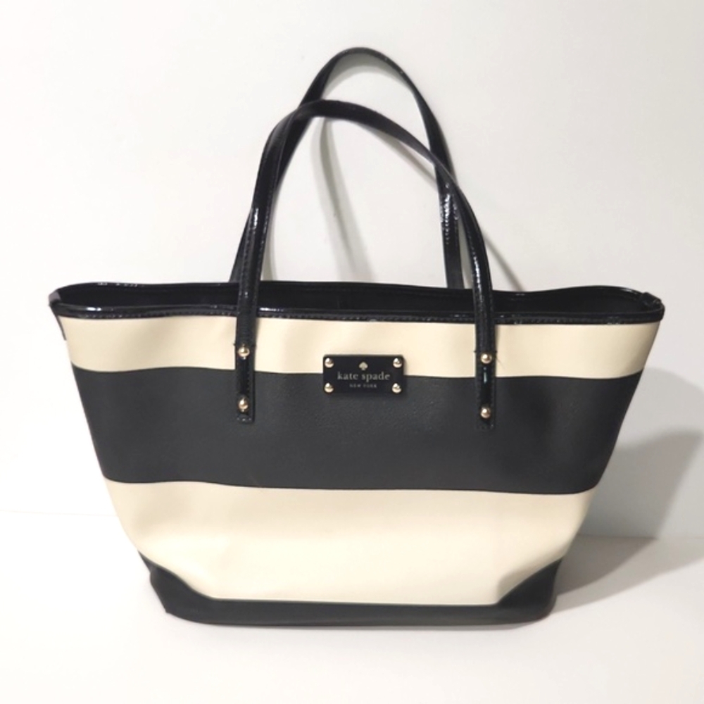 Kate Spade Boutique Harmony Large Striped Tote - Picture 14 of 14